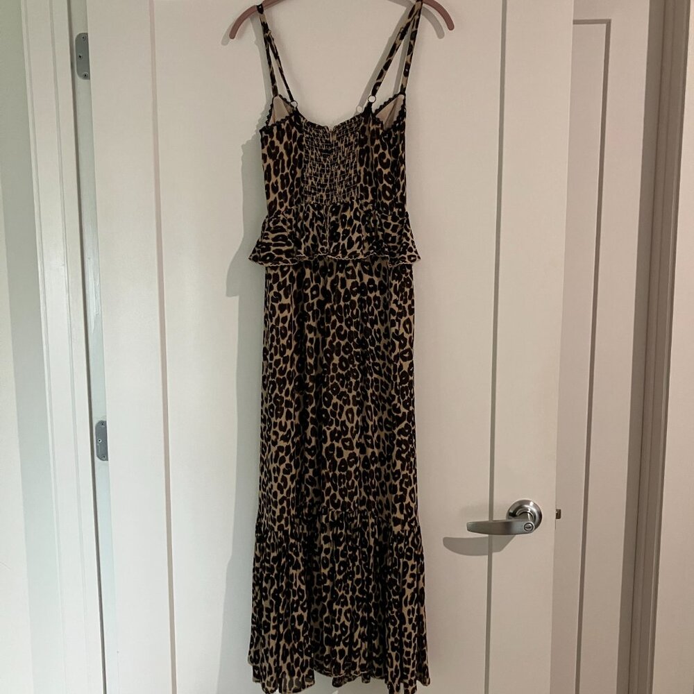 Reformation Felda Dress in Leo Animal Print Size 6 - Picture 11 of 15